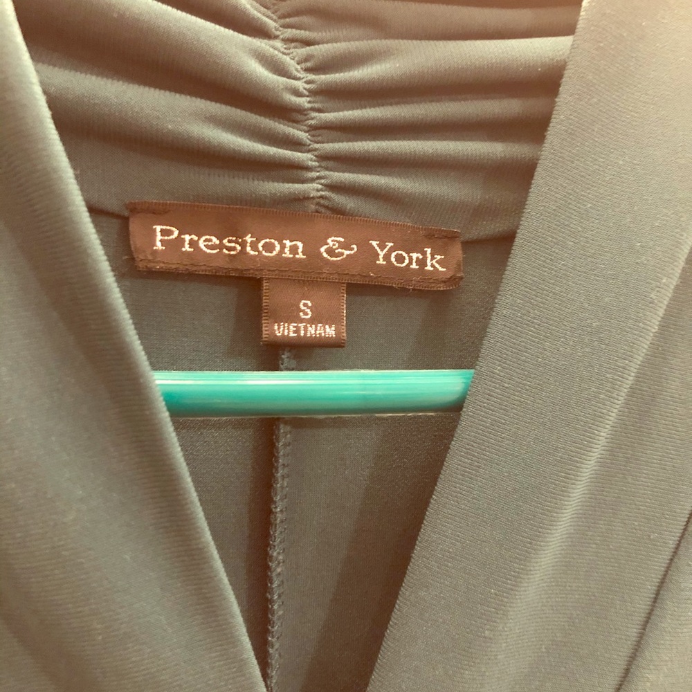 Preston & York Hunter Green Blouse